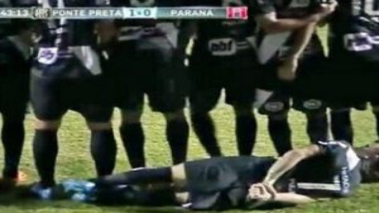 Serbest vuruş için ilginç önlem!