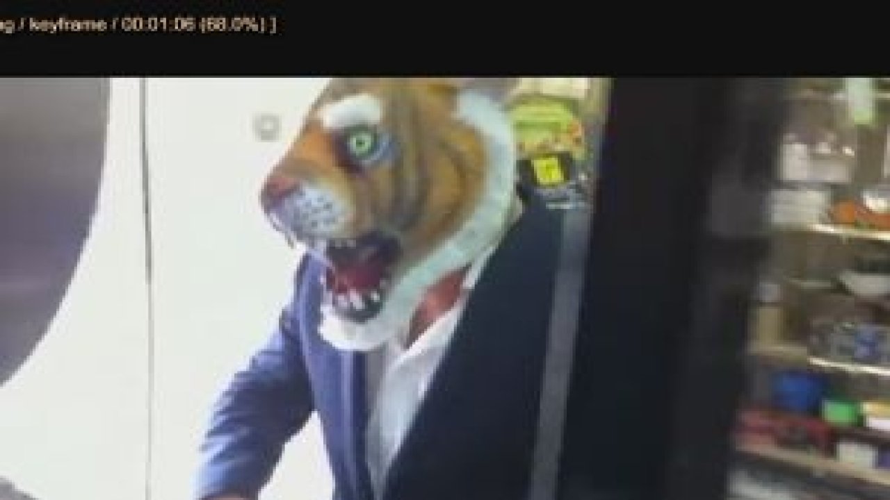 Kaplan maskesi şakası