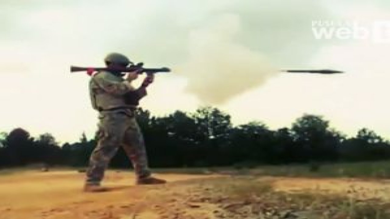 Yavaş Çekim Askeri Silahlar (Slow Motion)