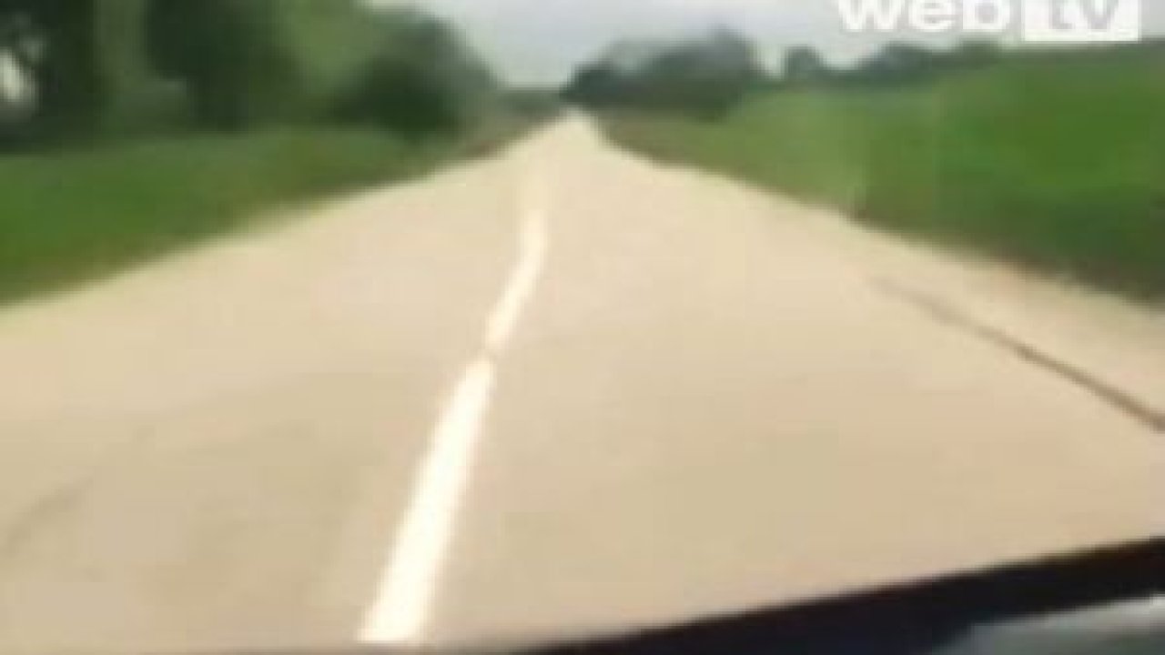 Alkollü Yol Çizgisi Yaparsa...