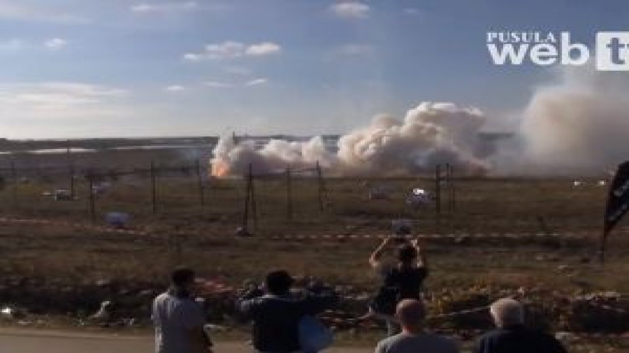 Havai fişekler böyle patlıyor !