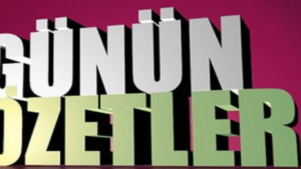 09.01.2015 Günün Özeti Akşam