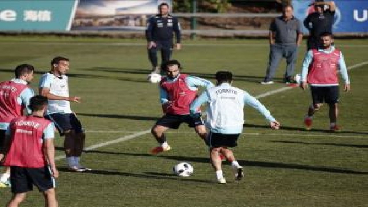 A Milli Futbol Takımı'nda İspanya maçı hazırlıkları