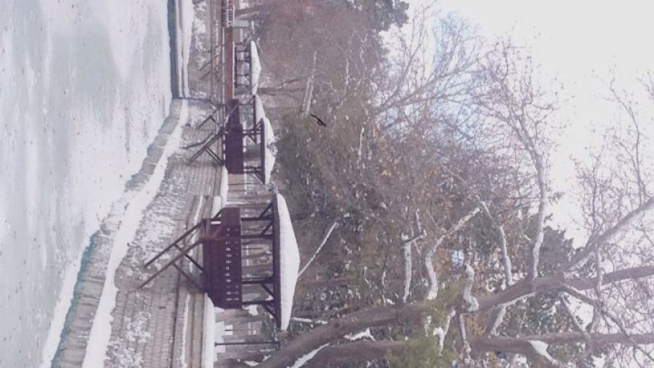 Meram'da kış sessiz geçiyor