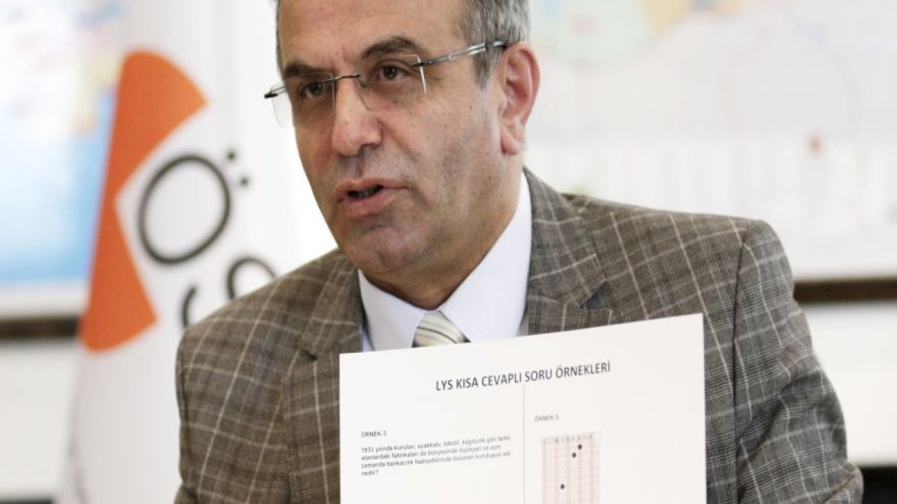 ÖSYM Başkanı Demir: Bir kelimelik cevaplar öngörüyoruz