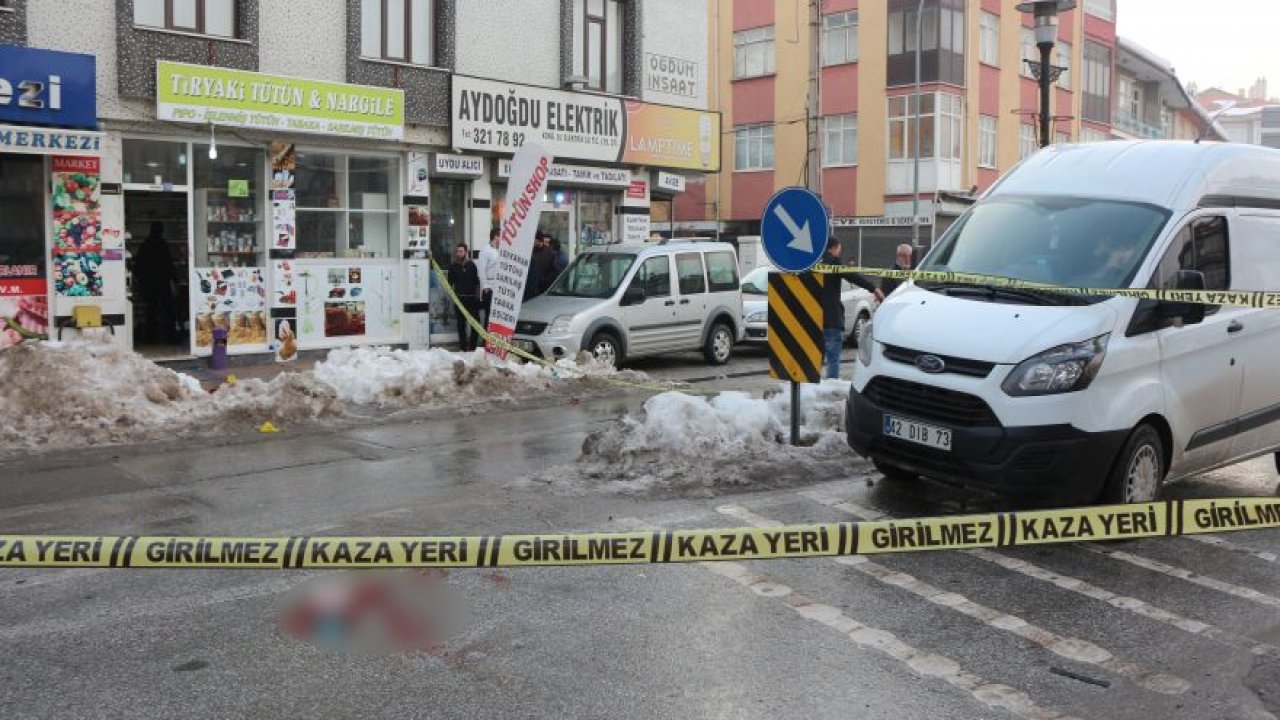 Konya’da silahlı kavga: 1 ölü, 1 yaralı