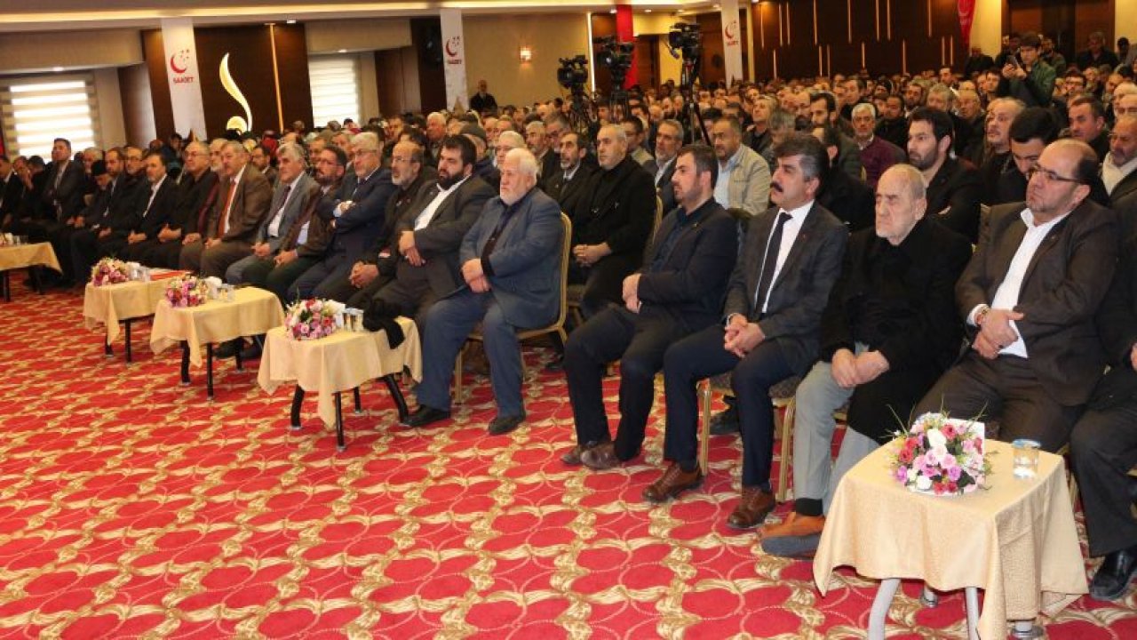 Karamollaoğlu,  İl Divan Toplantısı'nda  konuştu