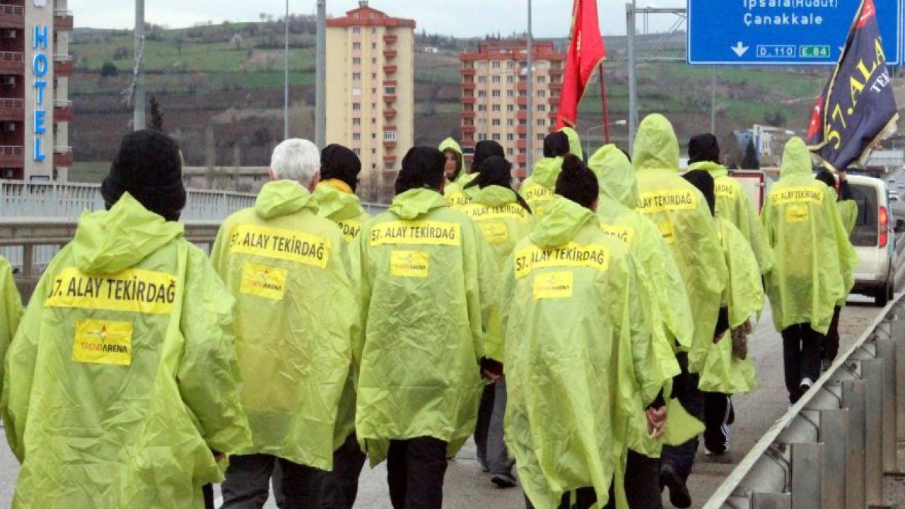 57. Alay Yürüyüş Komitesi Çanakkale’ye uğurlandı