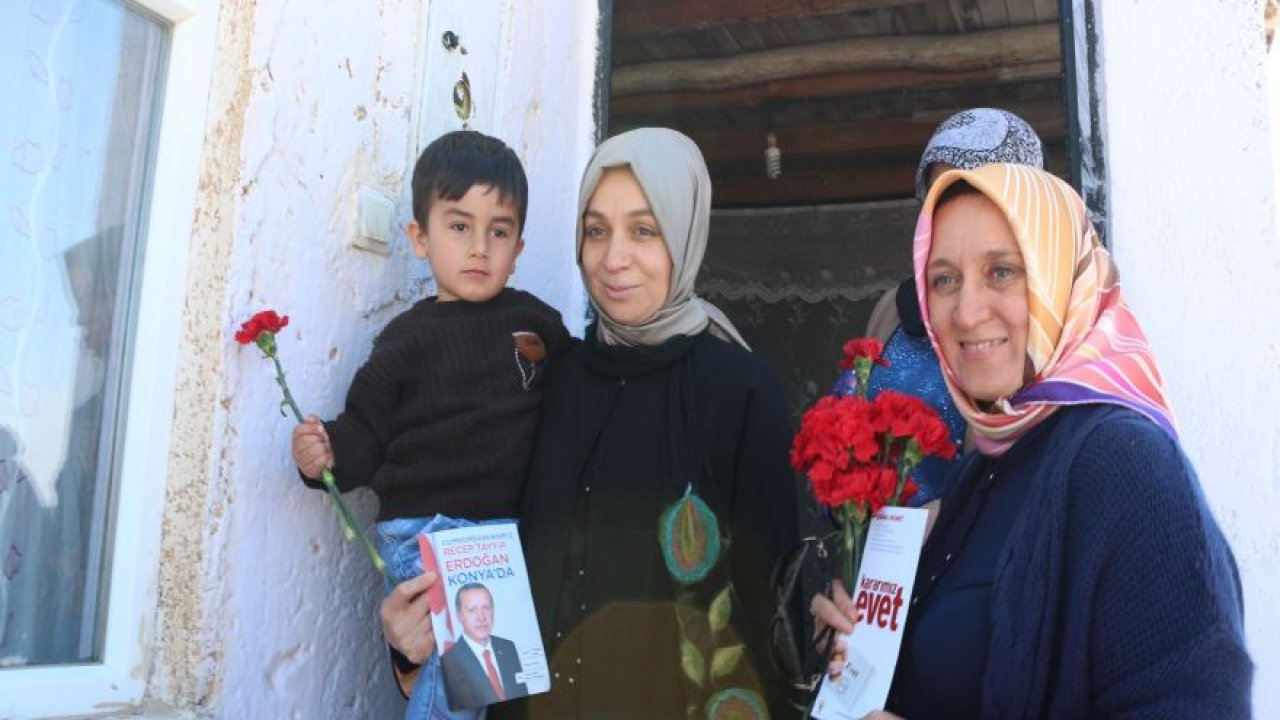 Milletvekili Usta ev ziyaretlerinde bulundu, destek istedi