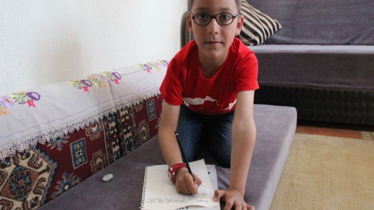 Küçük Furkan’dan Cumhurbaşkanı Erdoğan'a 15 Temmuz mektubu