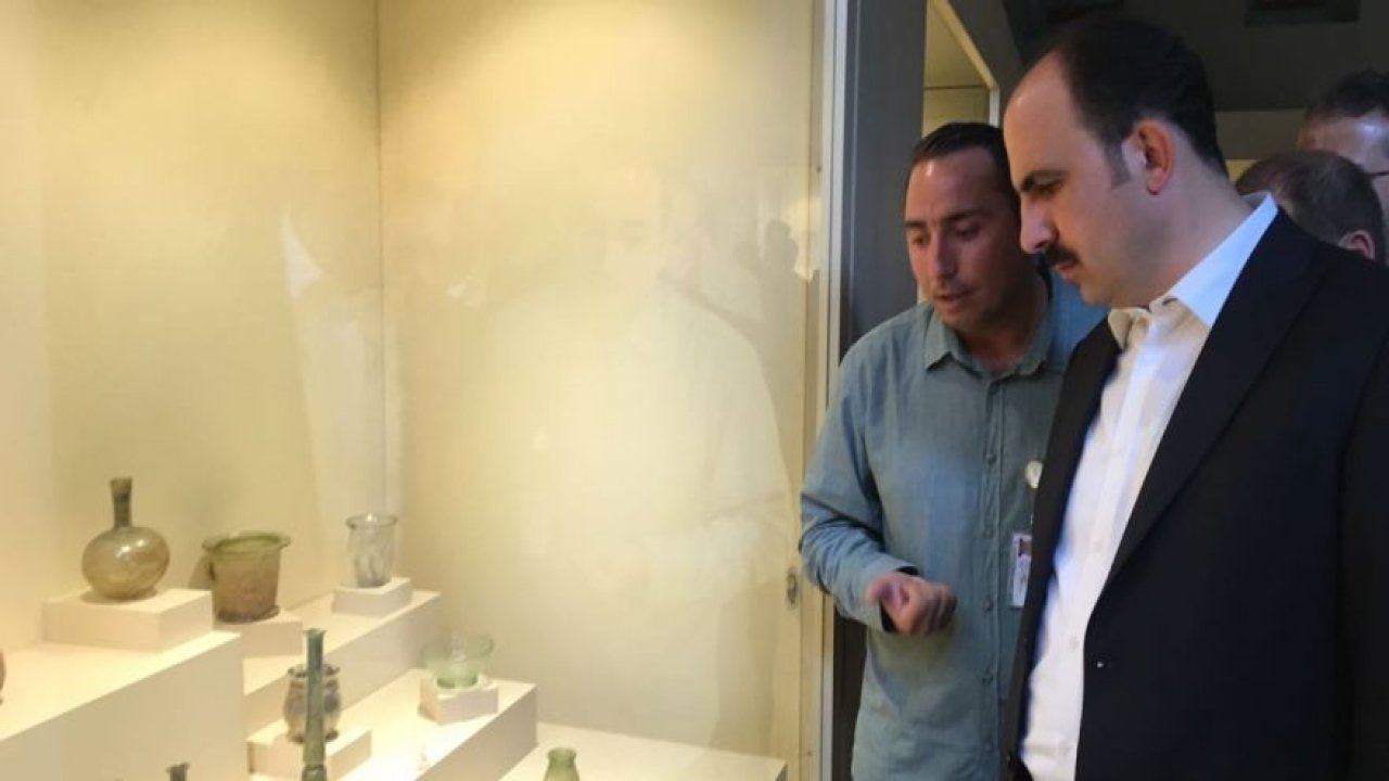 Başkan  Altay Bilecik müzesini gezdi