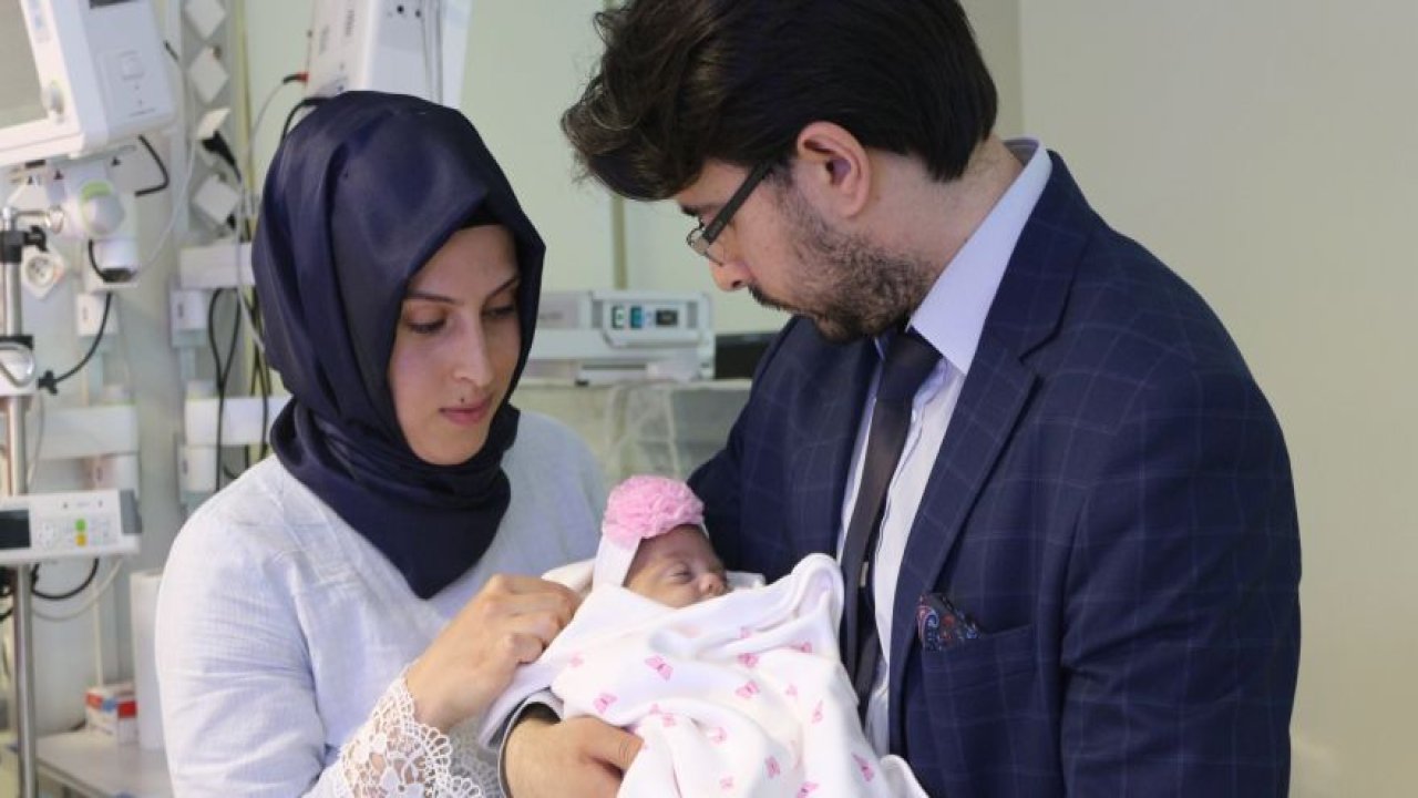 560 gram doğan Erva bebek 4 ay sonra taburcu oldu