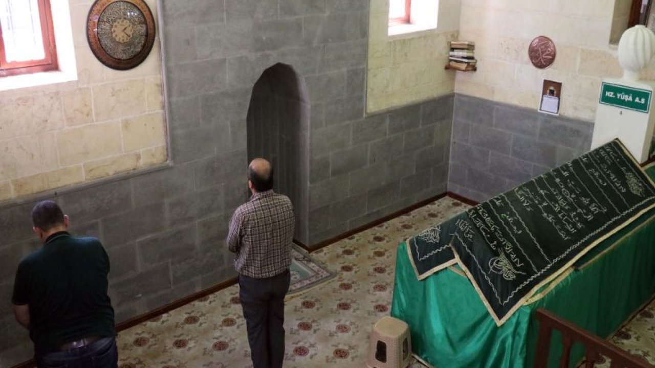 Hz. Yuşa ve Pir Sefa Türbesi'nde Ramazan yoğunluğu