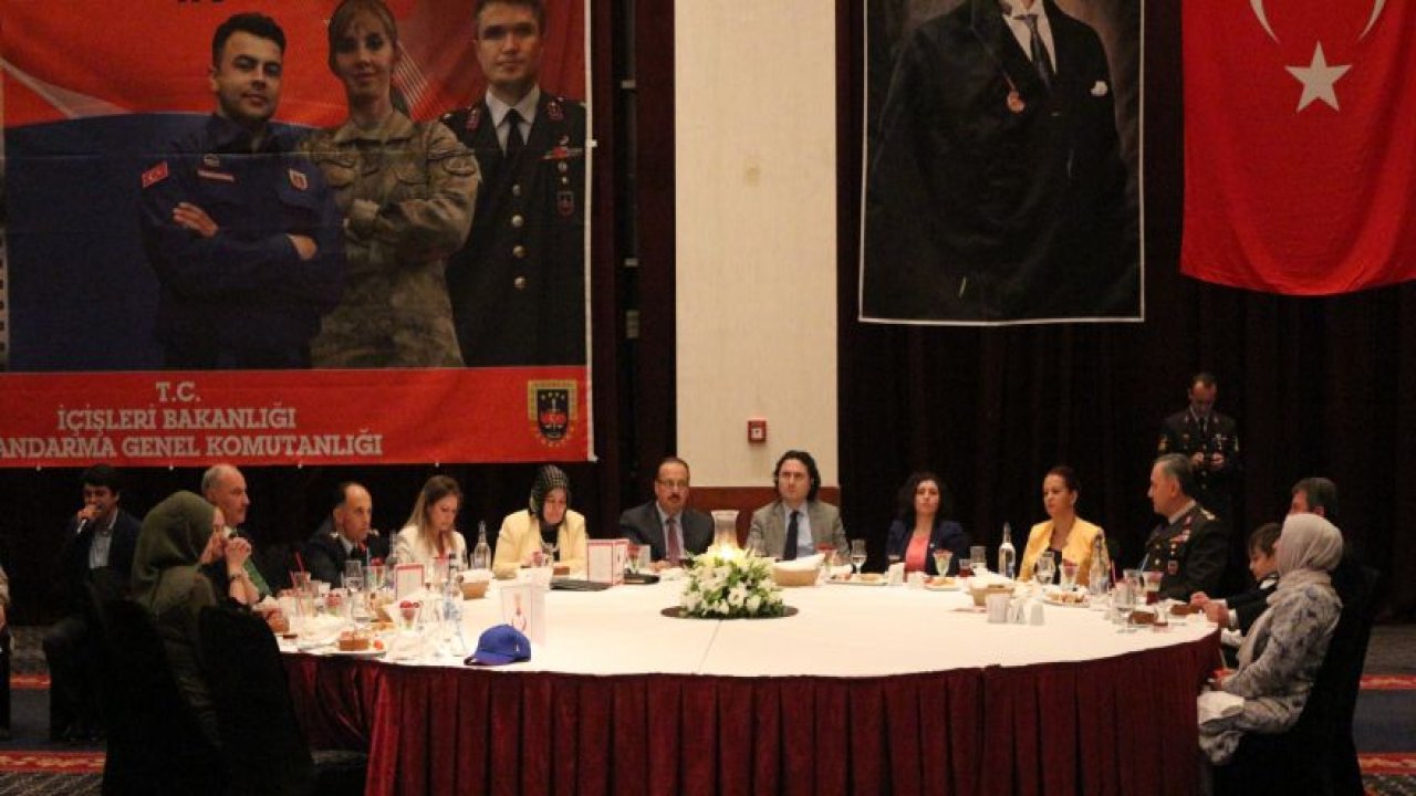 Jandarmadan şehit yakınları ve gaziler onuruna iftar