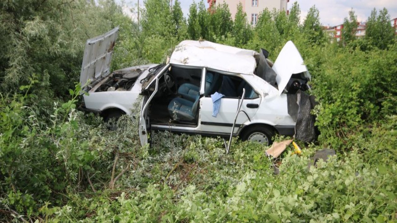 Otomobil takla attı: 1 ölü, 2 yaralı
