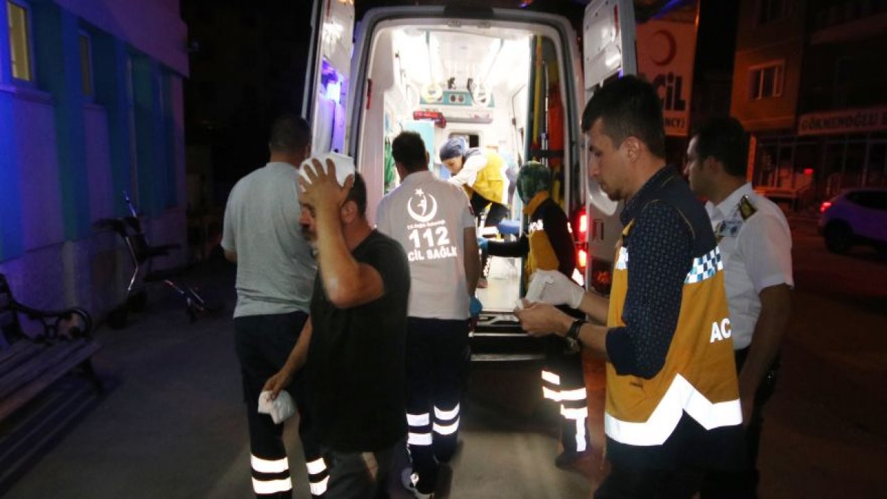 Gürültü kavgasında 2 kişi yaralandı