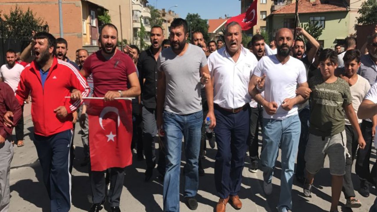 Mahalleliden ‘Uyuşturucuya Hayır’ yürüyüşü