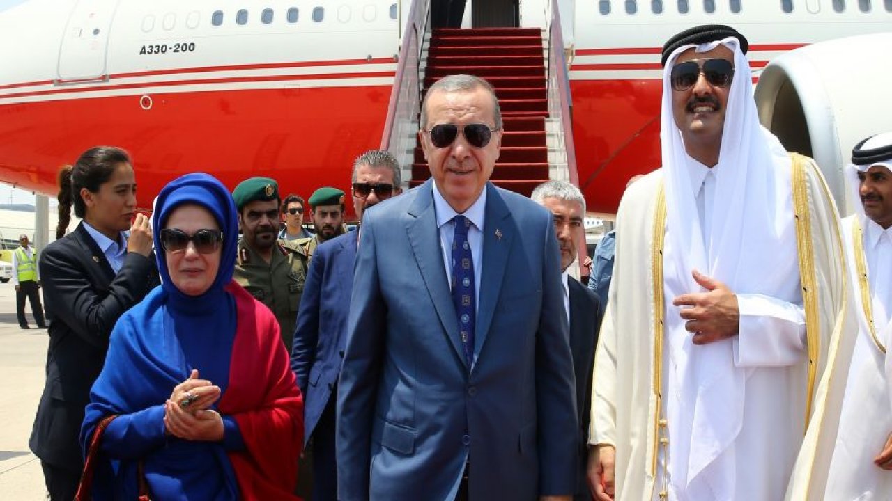 Cumhurbaşkanı Erdoğan Katar'da