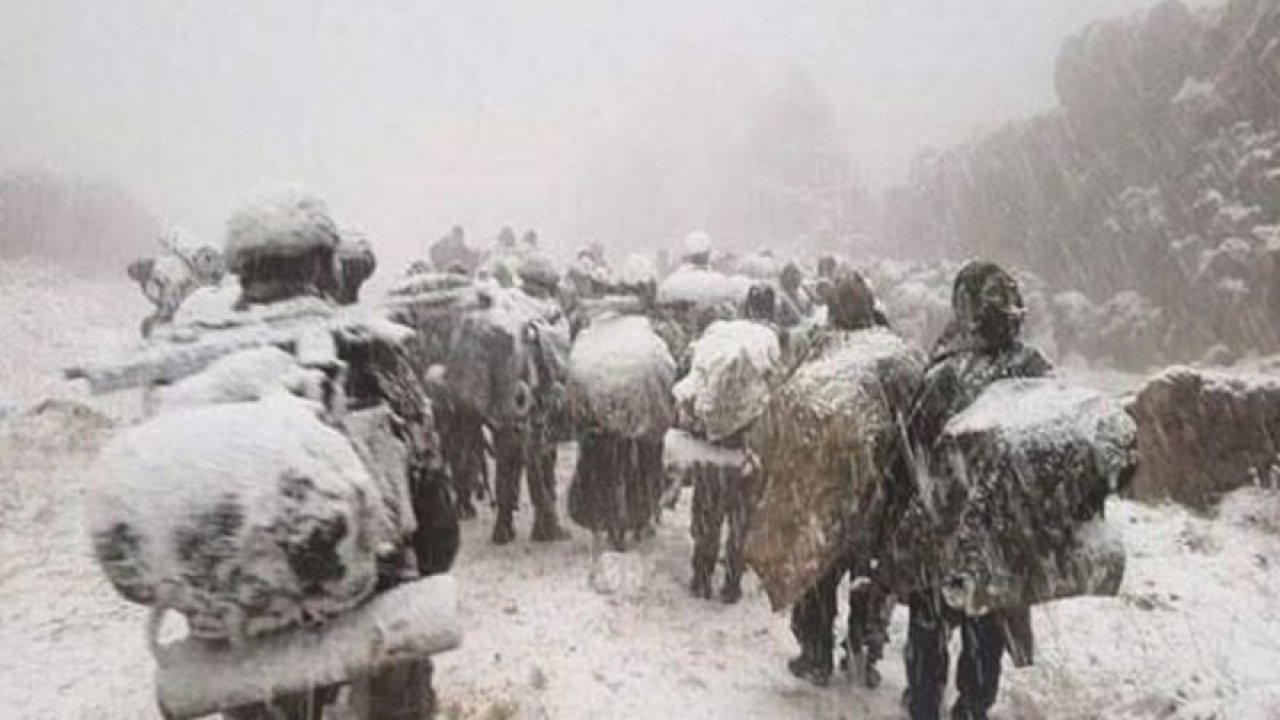 Mehmetçik, kar tipi demiyor