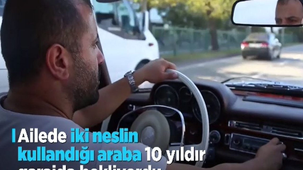 Yarım asırlık Mercedes yeniden yollarda