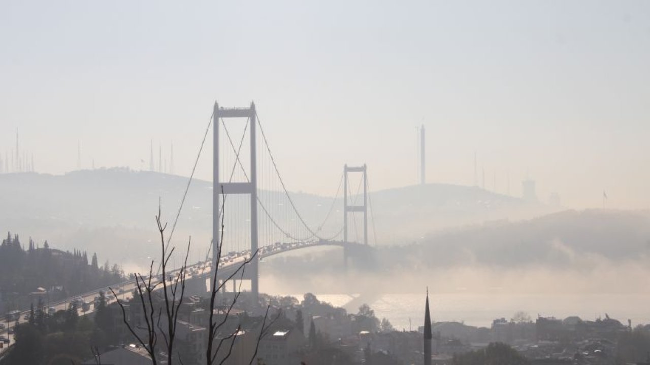 Sis kartpostallık manzara oluşturdu