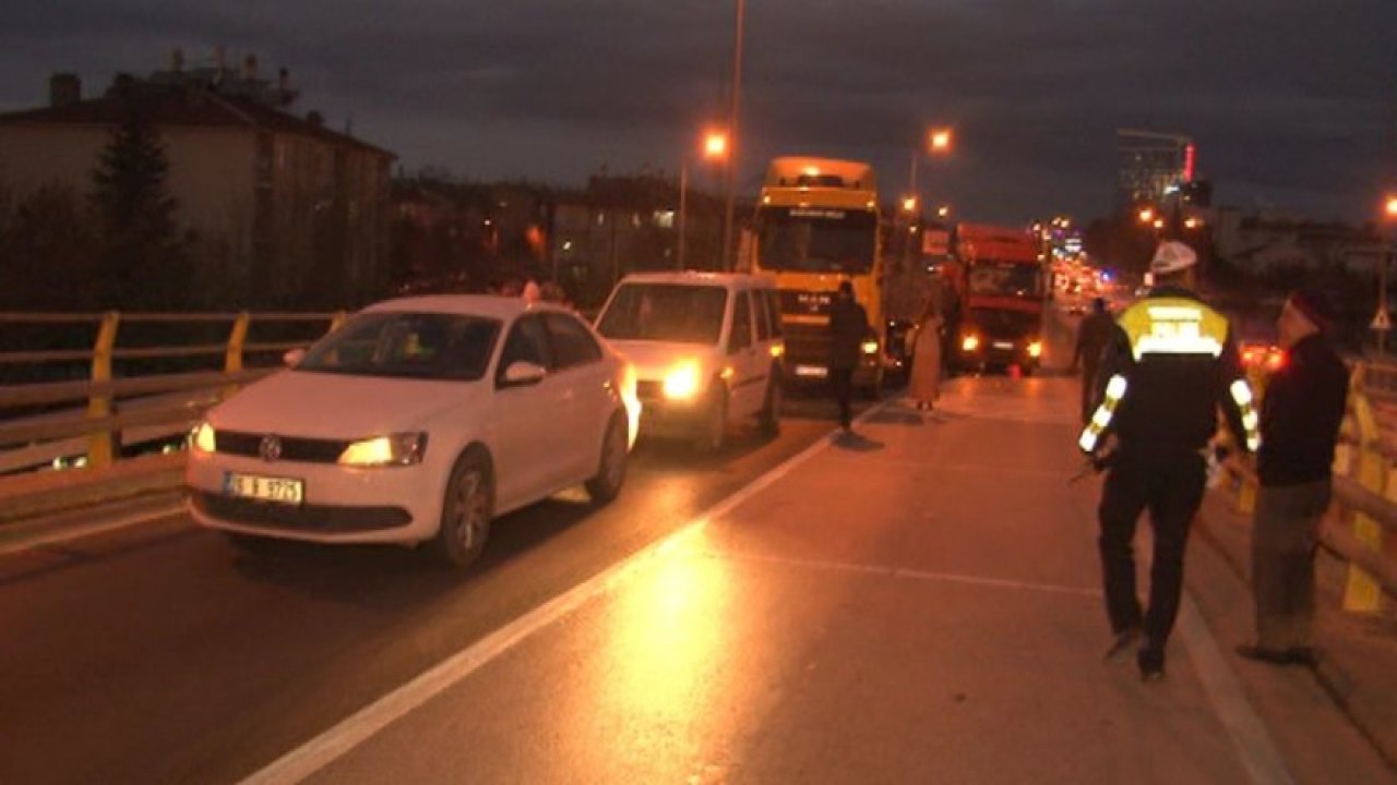 Ani fren zincirleme kazaya neden oldu