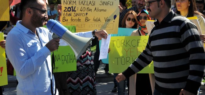 Konya'da Öğretmen Adaylarından Eylem