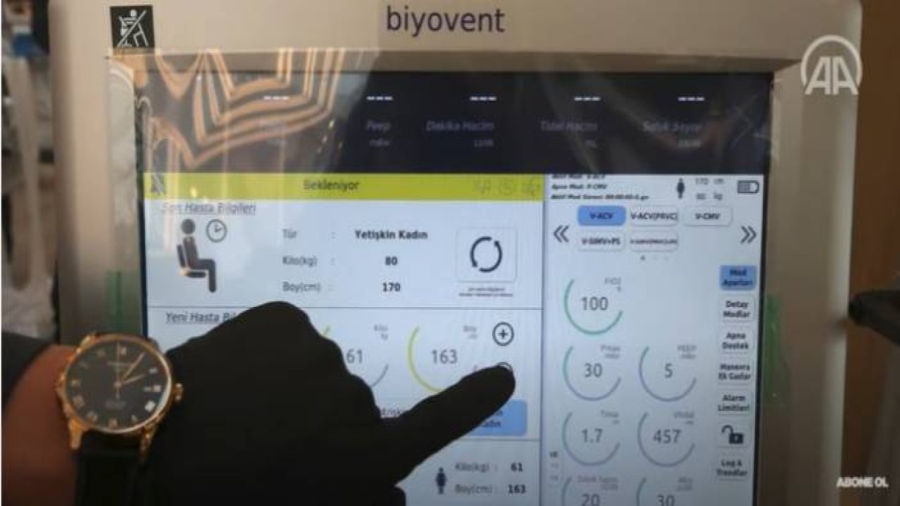 Yerli solunum cihazının üretim hikayesi