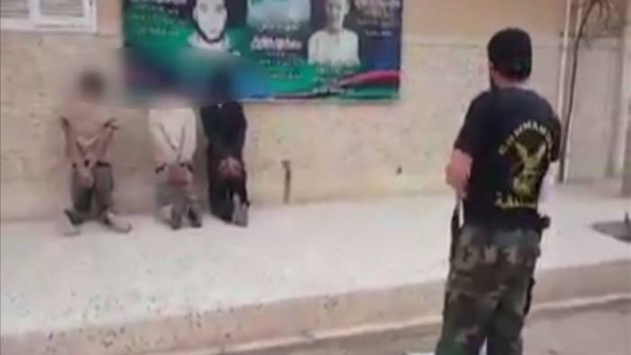 Hafter'in DAEŞ usulü infaz görüntüleri