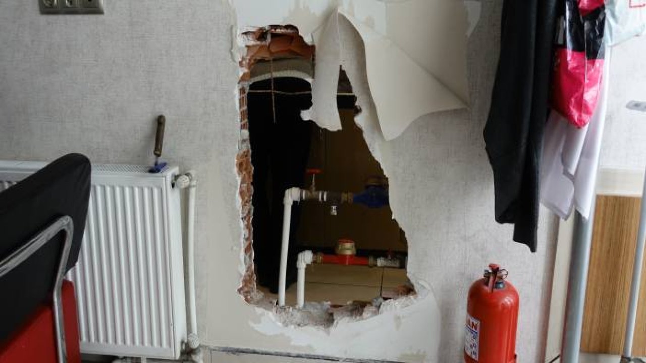 Konya'da duvar kırarak kuyumcu dükkanını soyan şüpheliler aranıyor