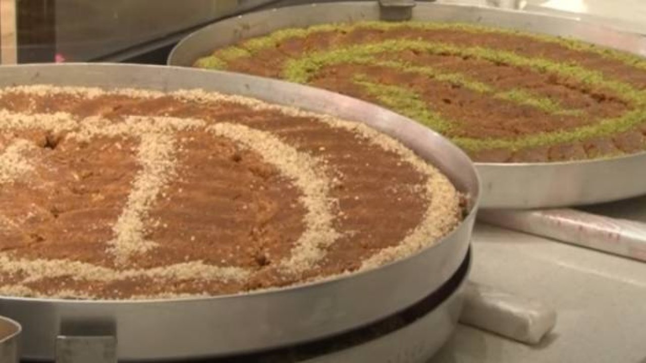 Bayram Öncesi Tatlıya Talep Arttı, İmalathaneler Vardiya Sistemine Geçti