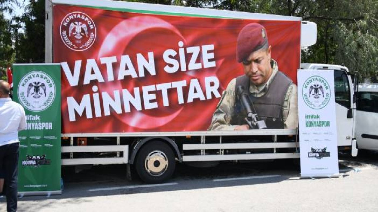 Konyaspor'dan Ömer Halisdemir'e vefa