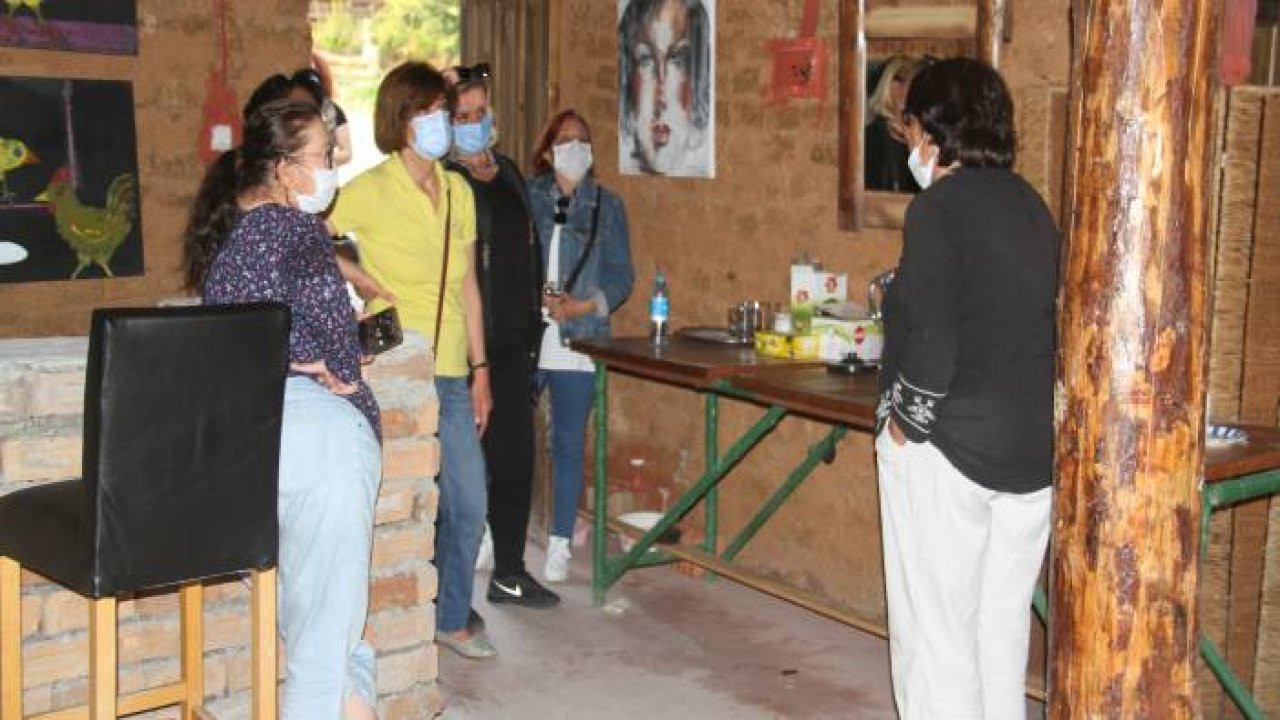 Sanatçı köyündeki etkinlikler pandemide de sürüyor