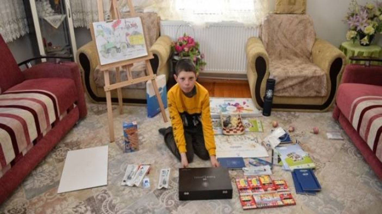 Küçük çoban Fahri’ye anlamlı jest