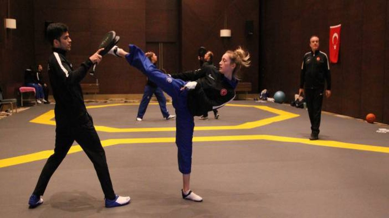 Kadın Tekvando Milli Takımı hazırlıklarına Konya’da devam ediyor