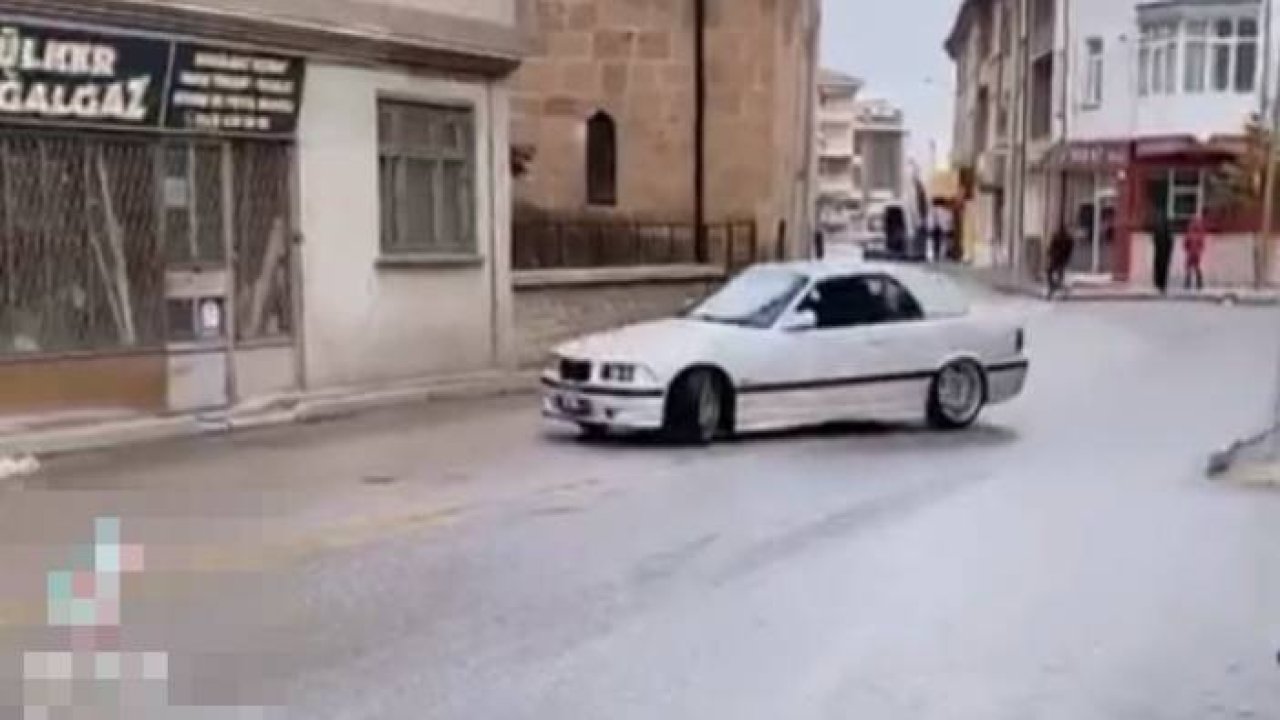 Konya'da trafiği tehlikeye sokan sürücü sosyal medya paylaşımından yakalandı