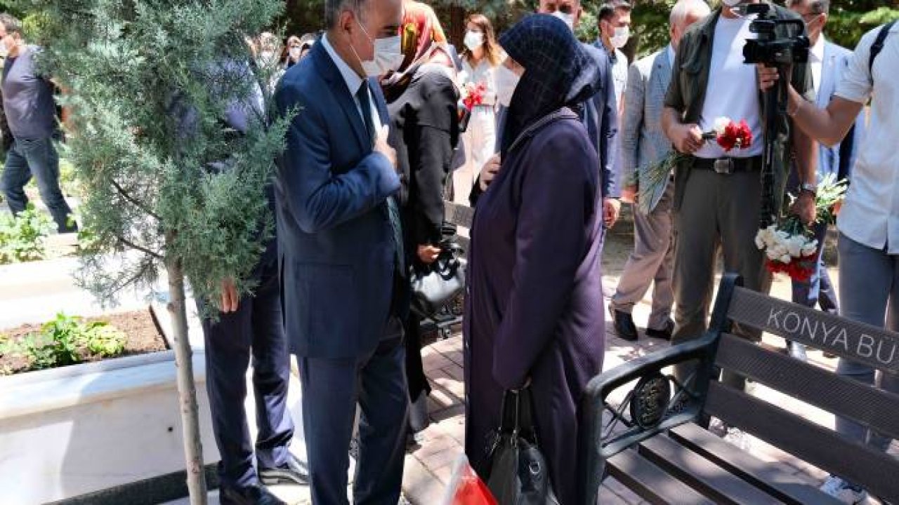 Konya’da 15 Temmuz etkinliklerinde şehitler dualarla yad edildi