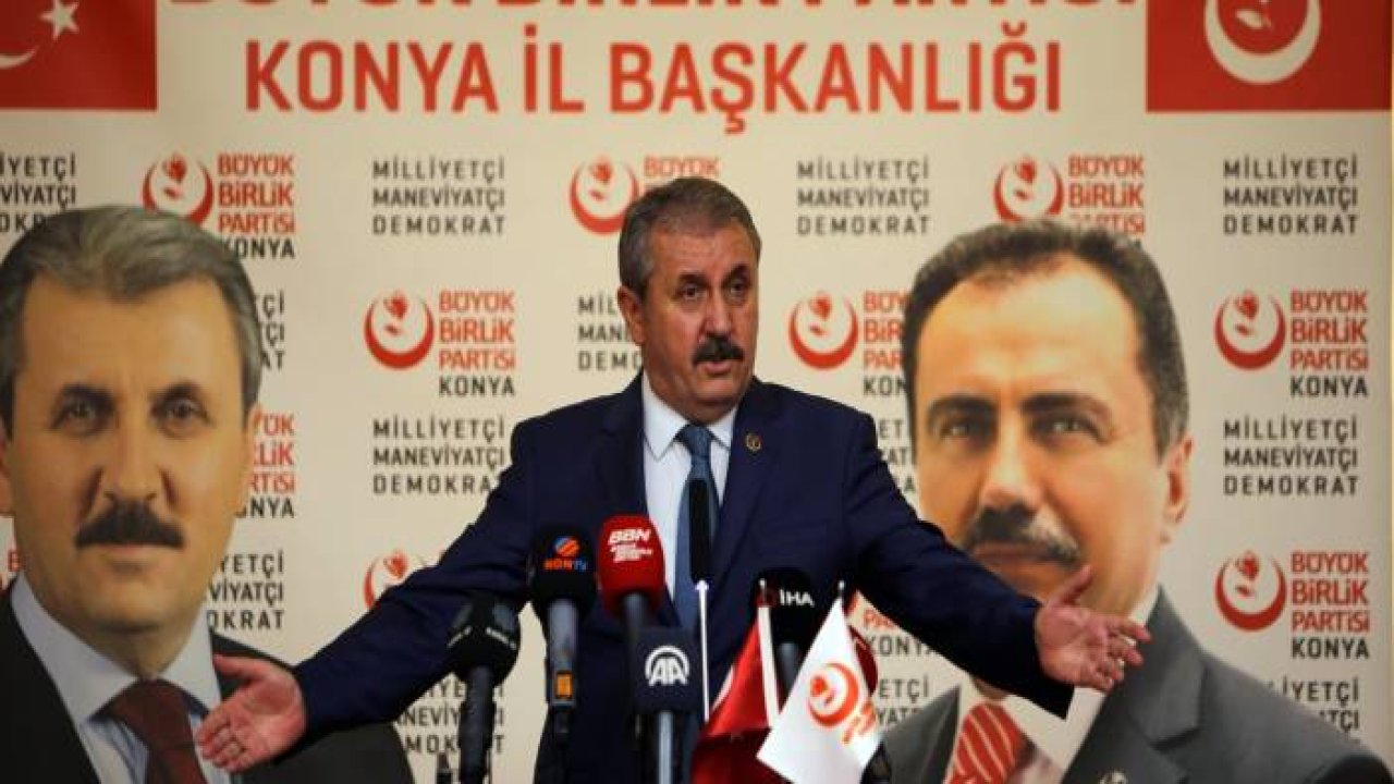 BBP Genel Başkanı Destici: “Afganistan’a sırtımızı dönemeyiz”