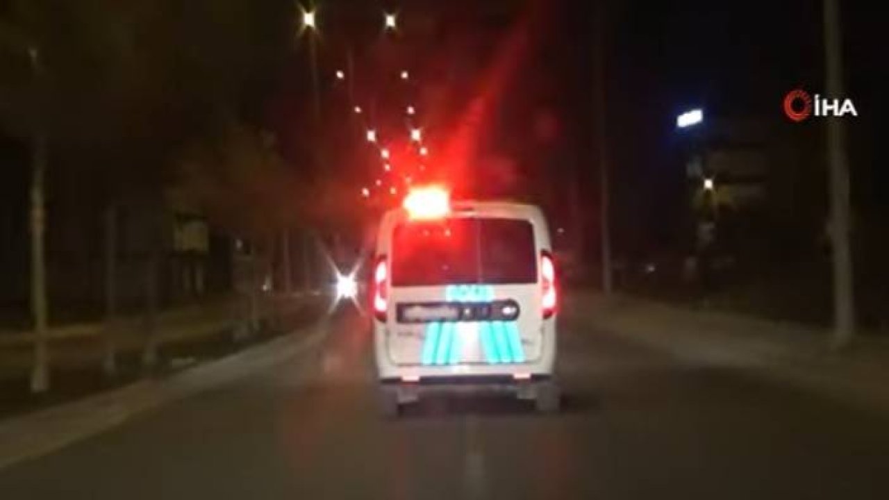 Gaspçının Film Sahnelerini Aratmayan Kovalamacası!