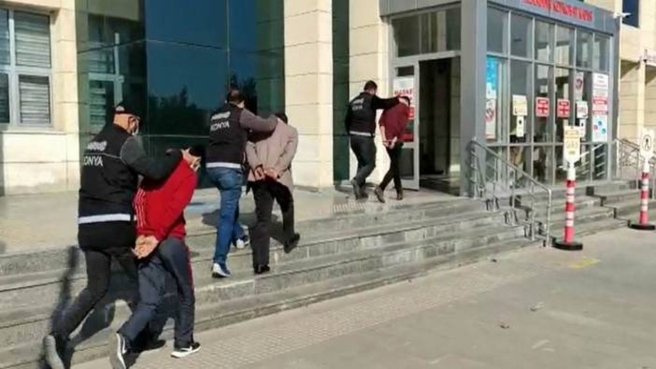 Konya’da uyuşturucu operasyonu: 11 gözaltı