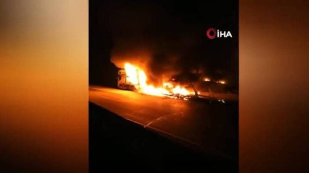 Sıfır Marka Araçlar Alev Alev Yandı