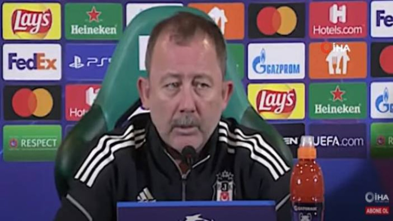 Sergen Yalçın'dan Sporting CP Maçı Öncesi Basın Açıklaması