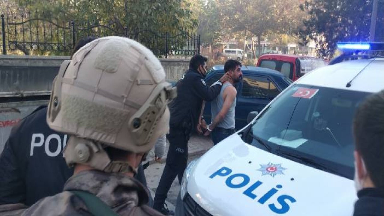 Tabancayla rastgele ateş açtı, Özel Harekat etkisiz hale getirdi