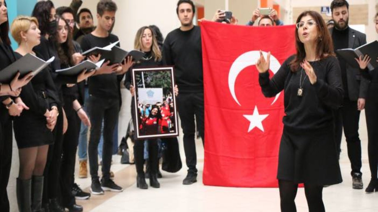 Şehit öğretmen Aybüke Yalçın, mezun olduğu NEÜ’de anıldı