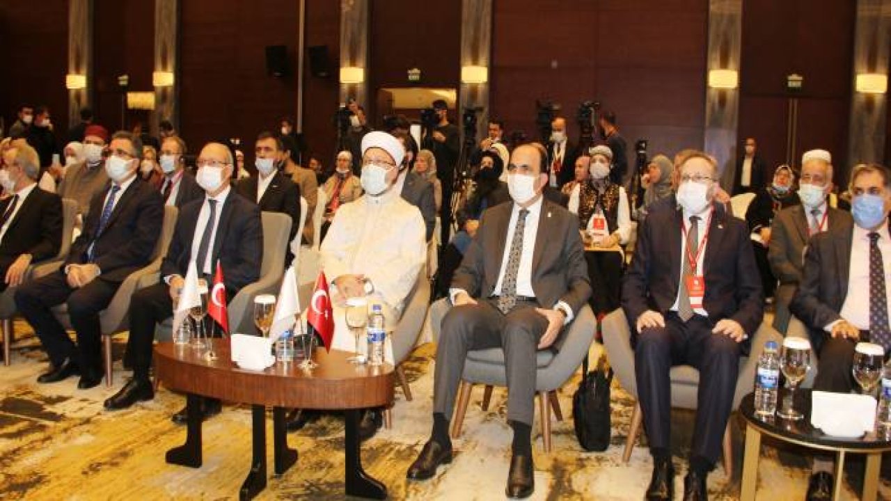 Diyanet İşleri Başkanı Prof. Dr. Erbaş Konya'da