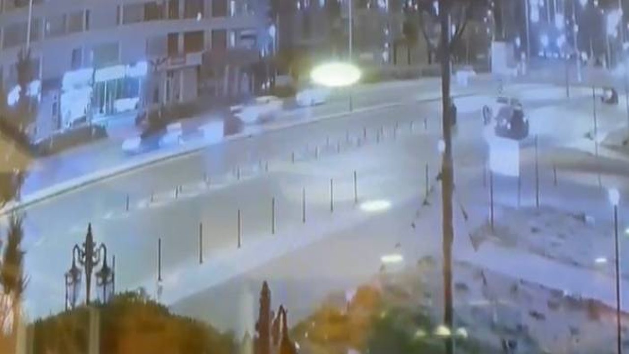 İki gencin öldüğü kazanın güvenlik kamerası görüntüsü ortaya çıktı