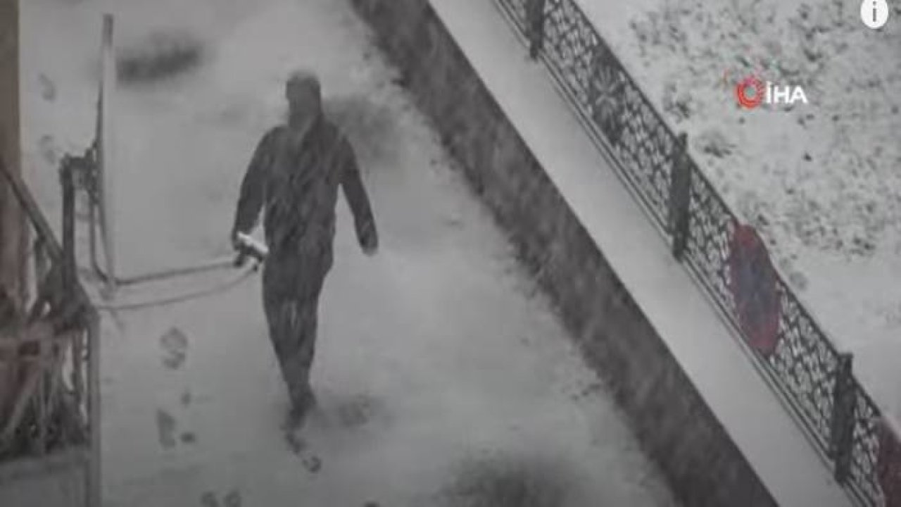 Ardahan’da Lapa Lapa Kar Yağdı, Her Yer Beyaza Büründü