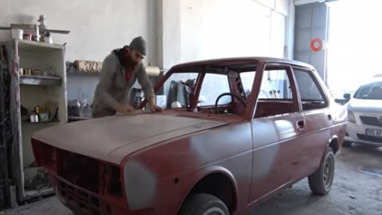 15 Yıllık Kaporta Utası, Klasik Araçlara İkinci Baharını Yaşatıyor