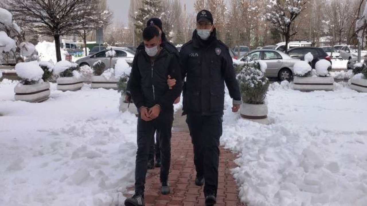 Annesini öldürmeye giderken polisin yakaladığı şahıs adliyeye sevk edildi