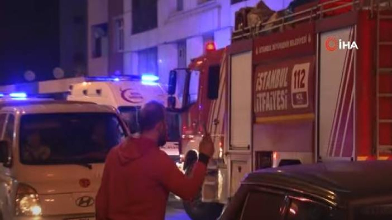 Yangında Komşuları Dumandan Etkilenirken Sosyal Medyada Yayın Yaptı